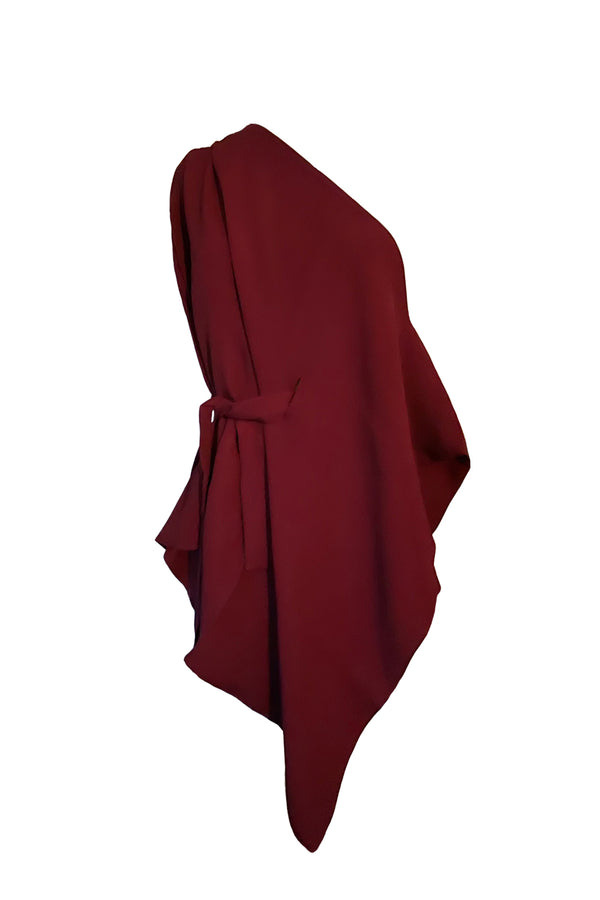 Voluptuous top burgundy