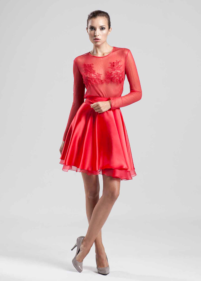 SAMPLE - Docile skirt red