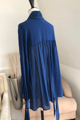 Vaporous shirt blue