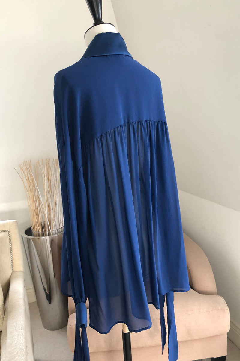 Vaporous shirt blue